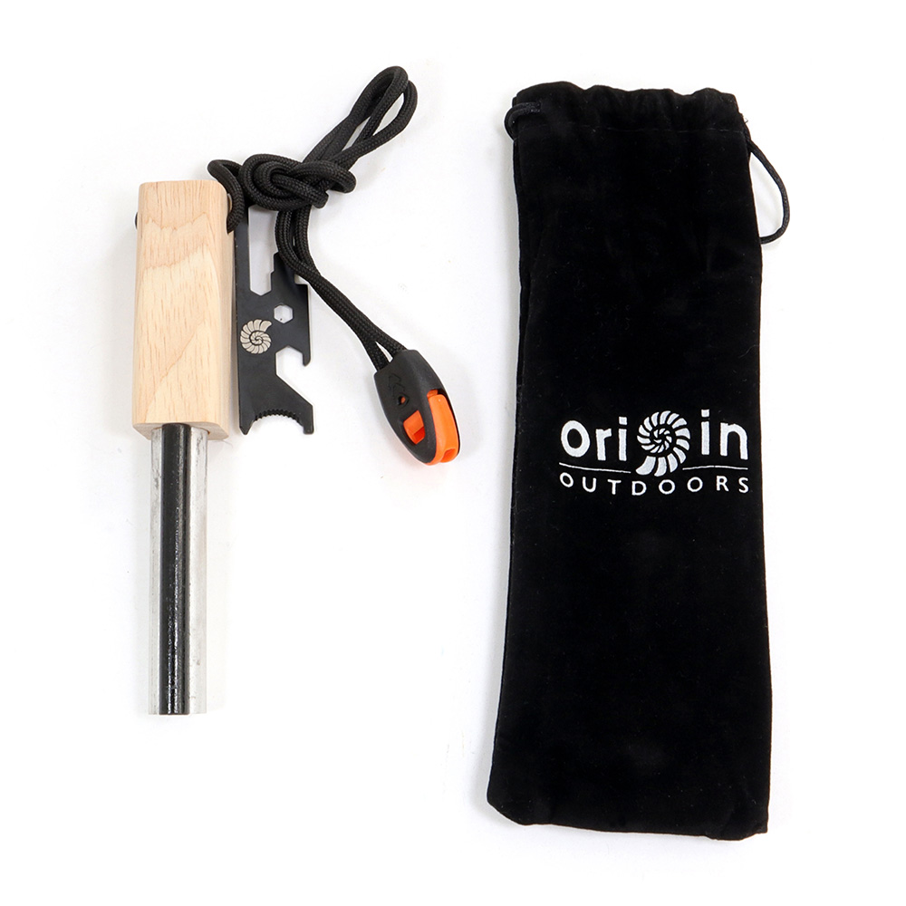 Origin Outdoors Zndstahl Striker 2 in 1 inkl. Multitool mit 6-Funktionen und Notfallpfeife Bild 1