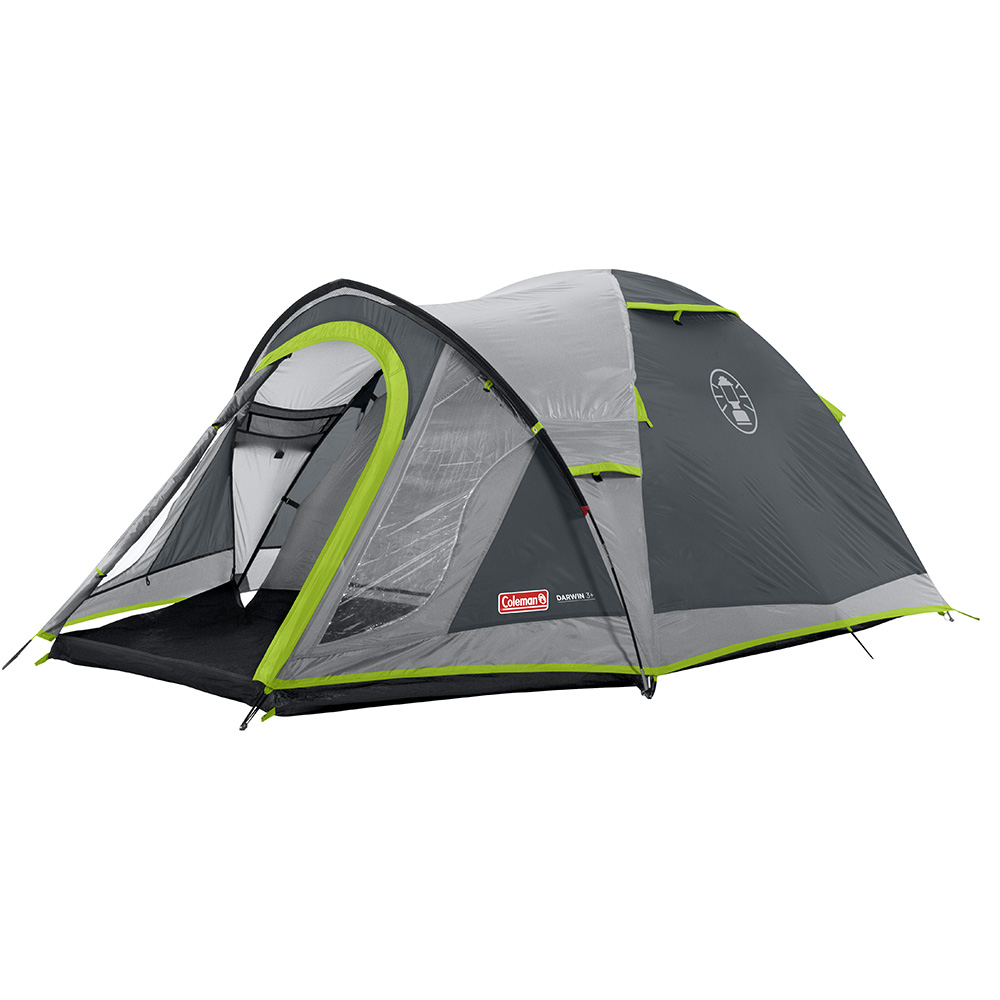 Coleman Zelt Darwin 3 Plus fr 3 Personen grau