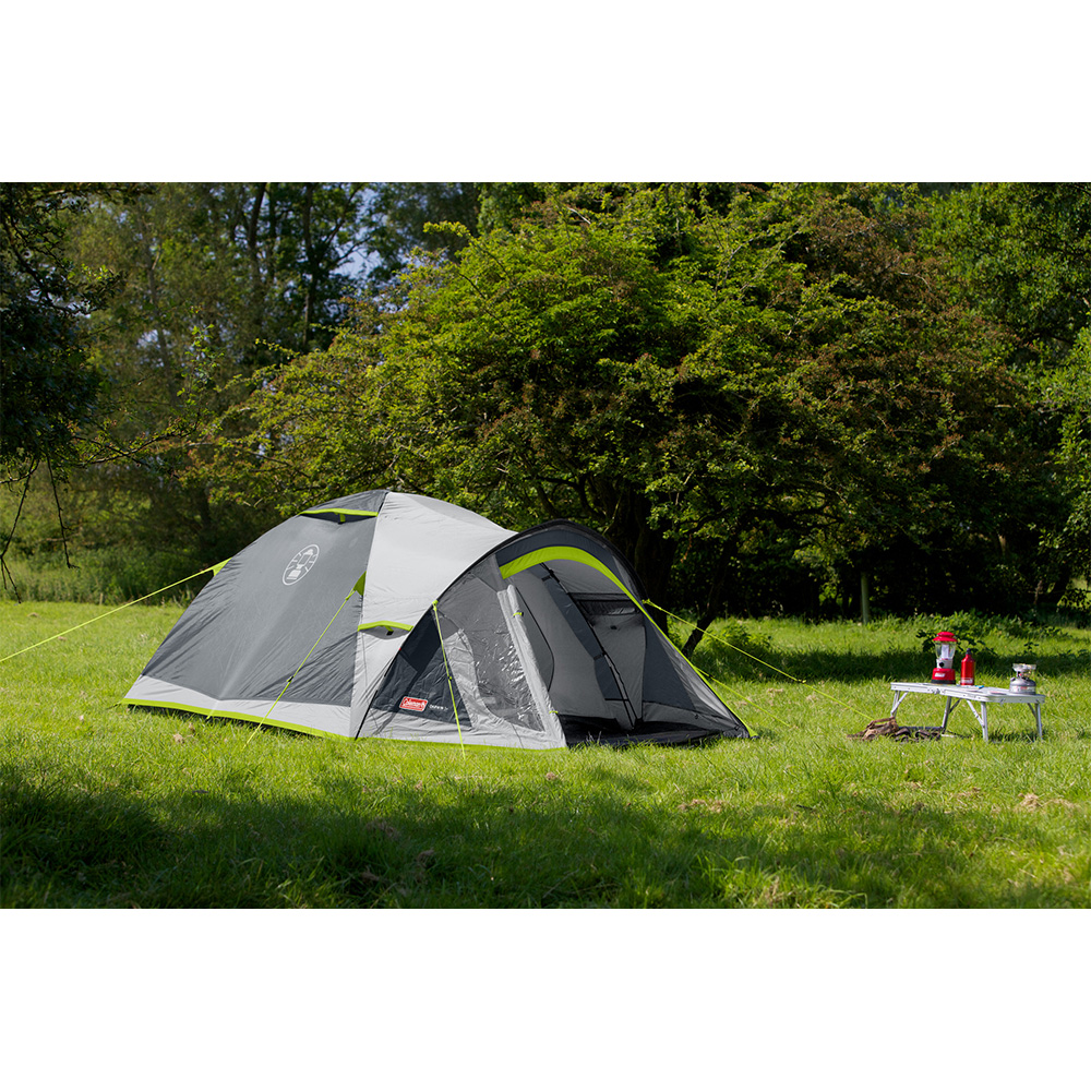 Coleman Zelt Darwin 3 Plus fr 3 Personen grau Bild 3