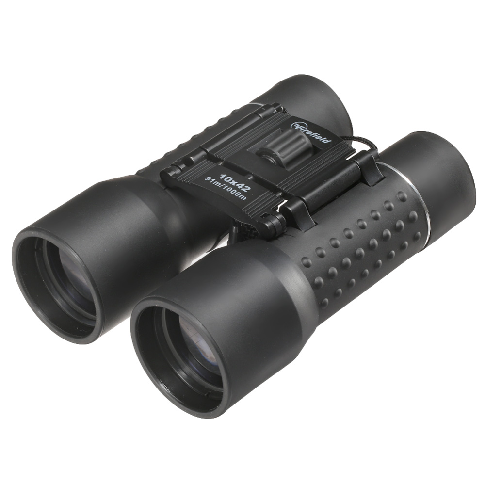 Firefield Fernglas LM 10 x 42 schwarz inkl. Transporttasche und Umhngeband
