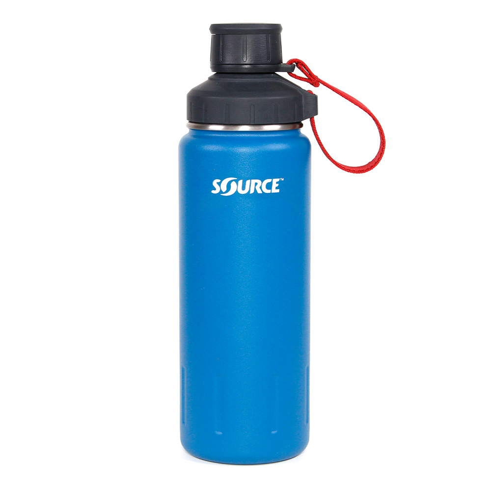 Source Thermosflasche Terrain Edelstahl mit ClickSeal Verschluss 700ml blau