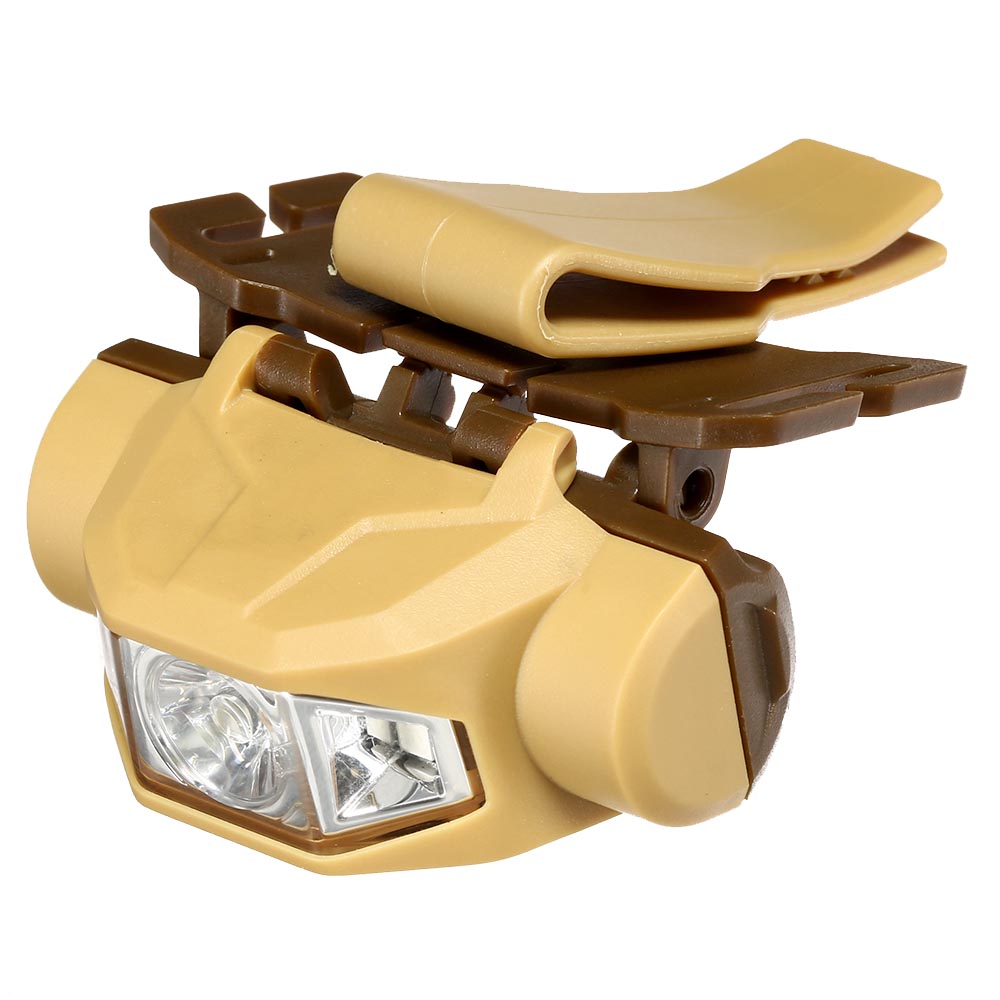 Mactronic LED Stirnlampe Tundra 215 Lumen mit Rot- und Grnlicht tan Bild 1