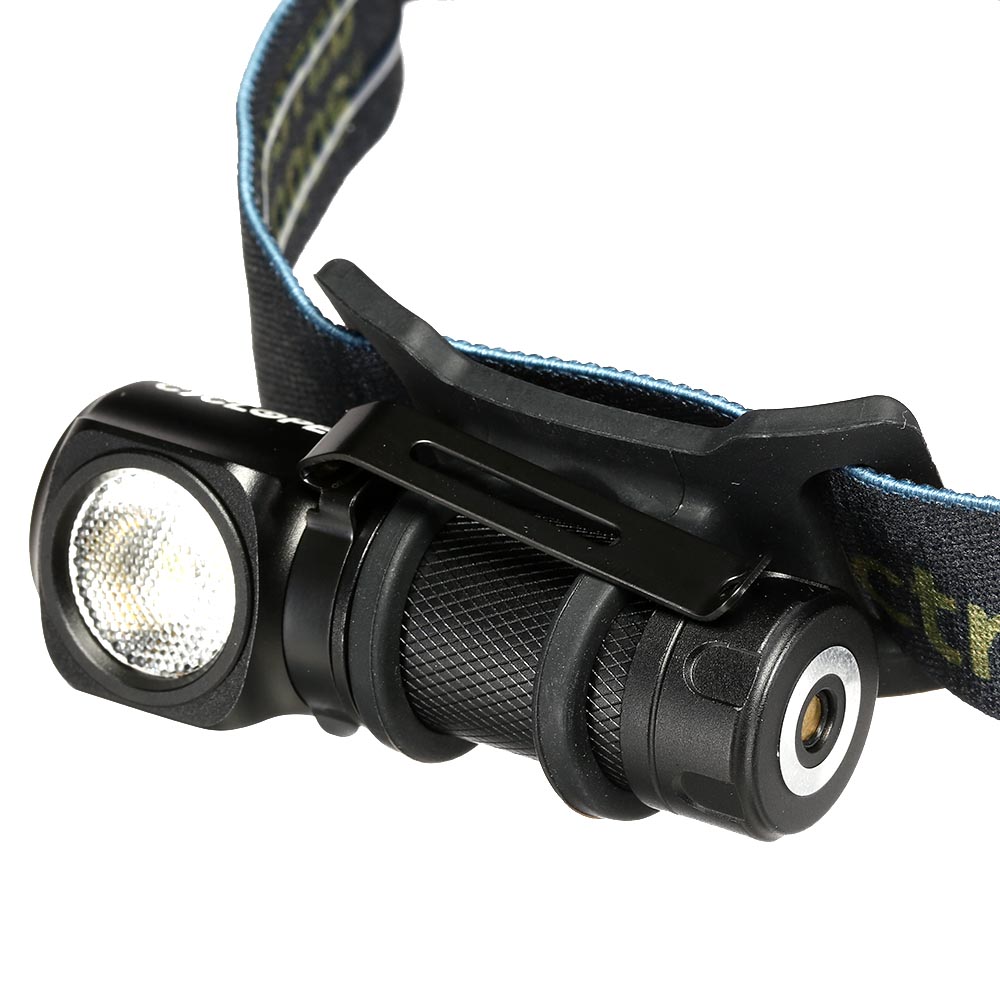 Mactronic LED Stirnlampe Cyclope II 600 Lumen schwarz inkl. Akku, Ladekabel, Handschlaufe u. Grtelclip Bild 6