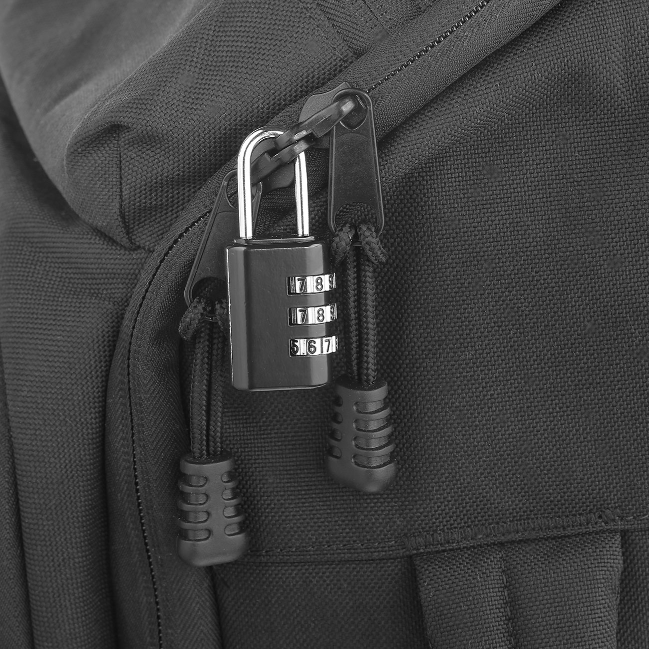 Coptex Rucksack Anti-Stabbing 35 Liter schwarz mit Stahlkettengewebe Bild 1