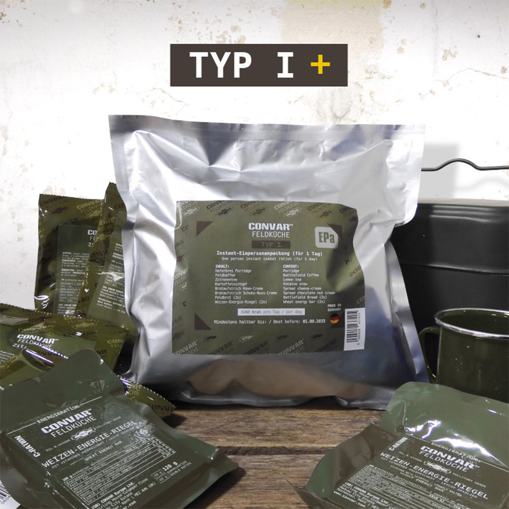 Convar Feldküche Tagesration Typ 1+ Hoch Energetisch mit ...