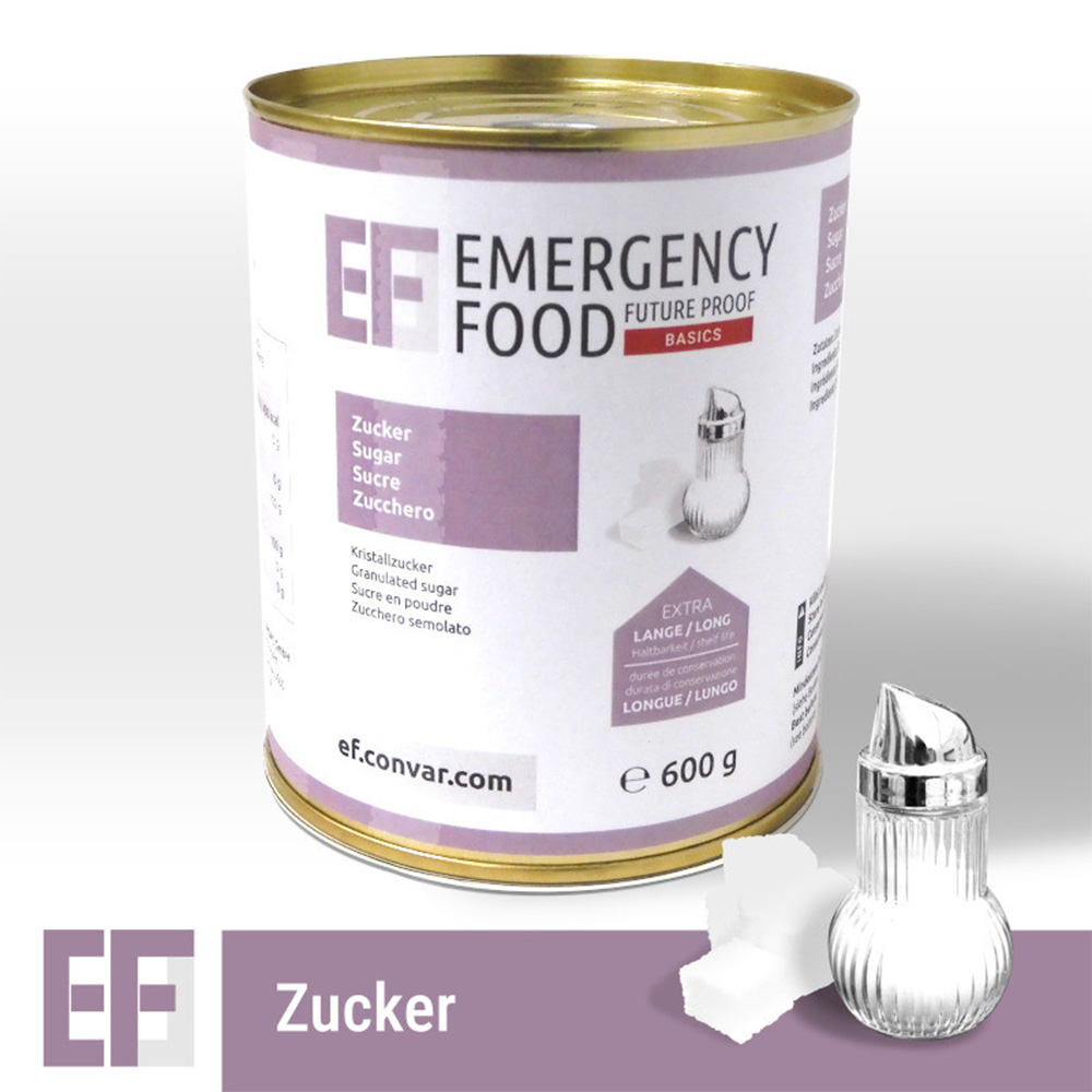 Emergency Food Basic Notration Zucker 600 g Dose