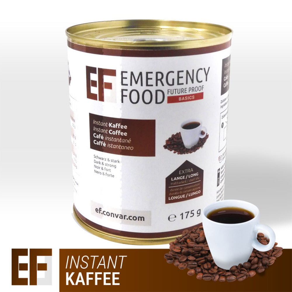 Emergency Food Basic Notration Instant Kaffee 175 g Dose kaufen