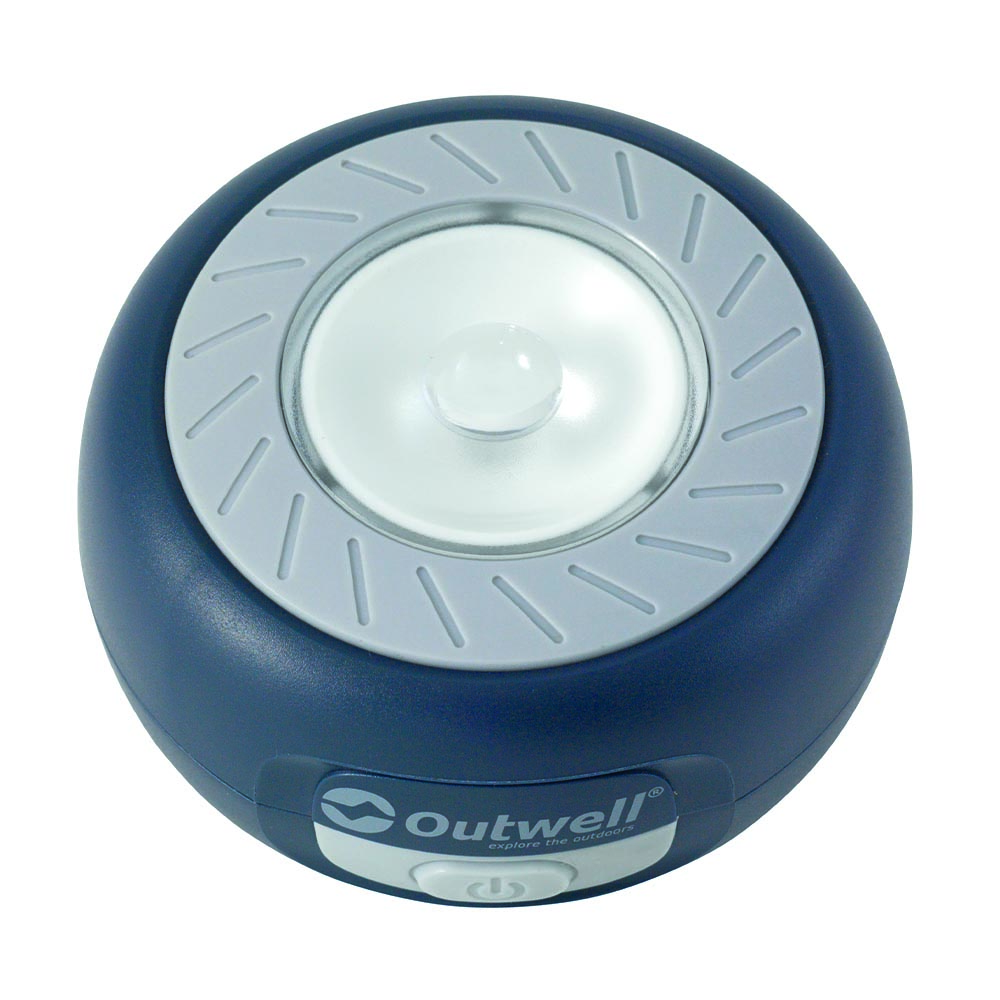 Outwell LED Laterne Pegasus 65 Lumen akkubetrieben mit Solarmodul u. Powerbankfunktion blau Bild 4