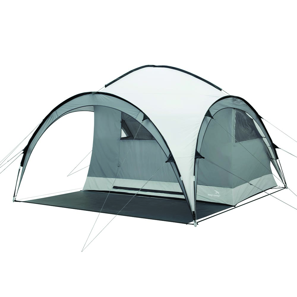 Easy Camp 2in1 Pavillon Camp Shelter 3,5 x 3,5 m grau inkl. Innenzelt f. 6 Personen Bild 3