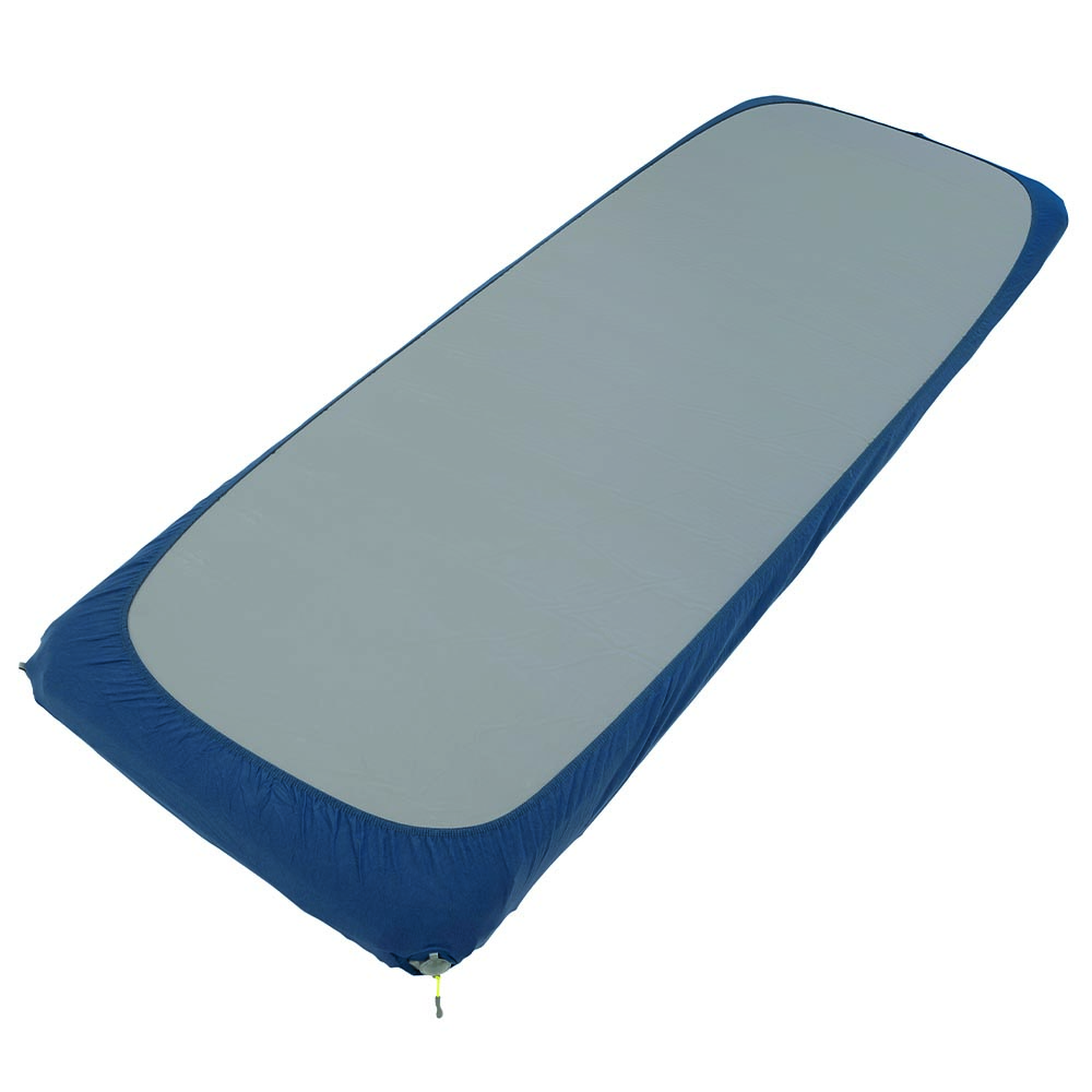 Outwell Stretch Bettlaken SIM Single XL 200 x 80 cm dunkelblau Bild 4