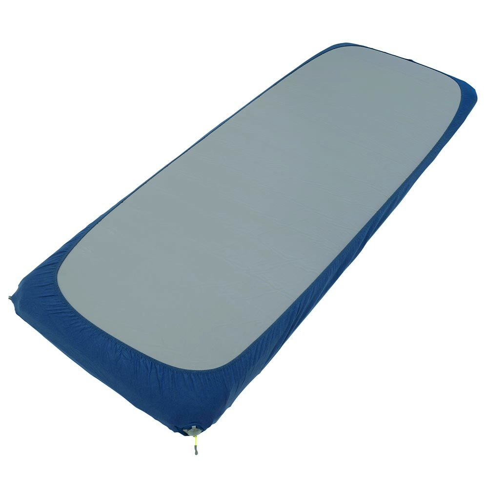Outwell Stretch Bettlaken SIM Single XL 200 x 80 cm dunkelblau Bild 4
