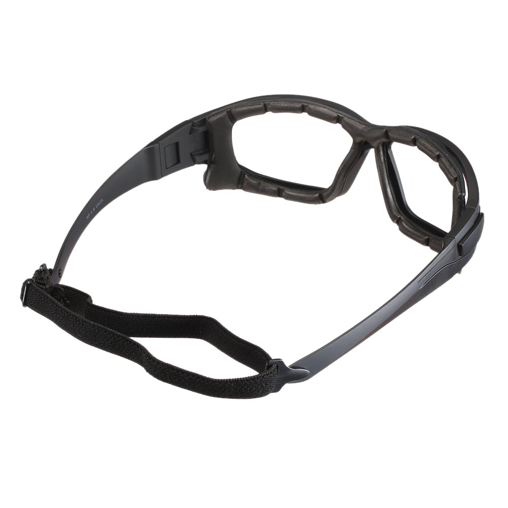 Nuprol Defence Pro Protection Airsoft Schutzbrille schwarz / klar Bild 1