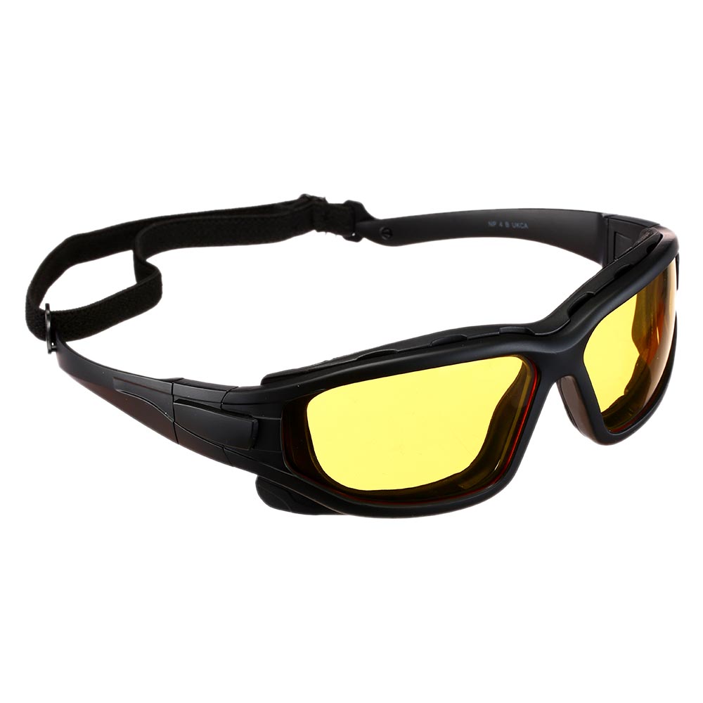 Nuprol Defence Pro Protection Airsoft Schutzbrille schwarz / gelb Bild 3