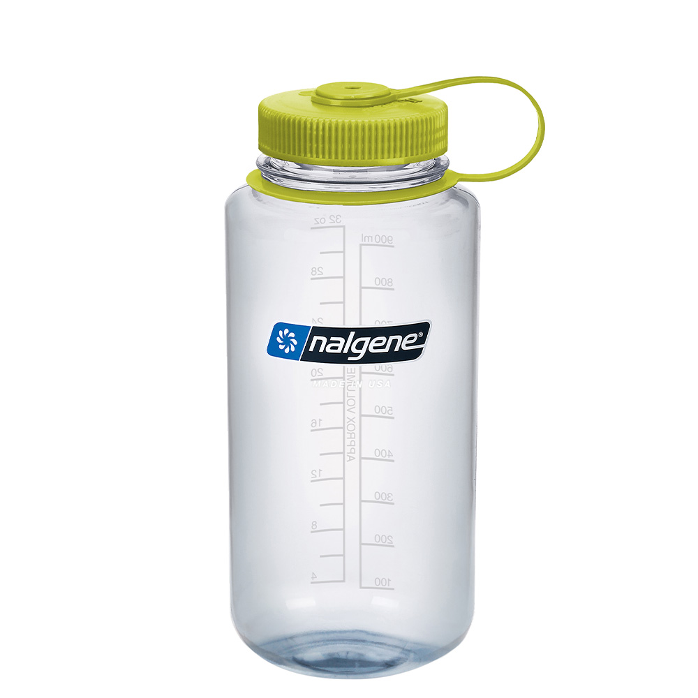 Nalgene Weithals-Trinkflasche WH Silo 1 Liter BPA-frei klar