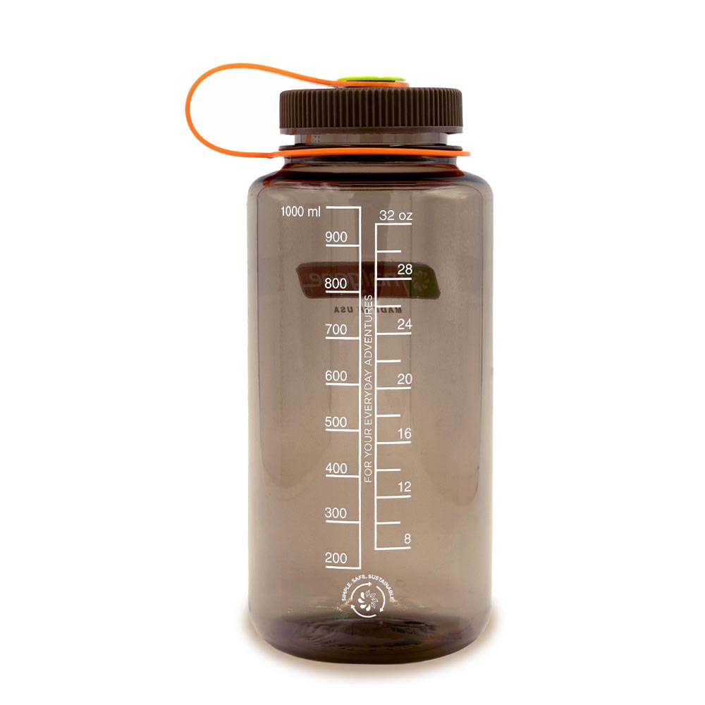 Nalgene Weithals-Trinkflasche WH Silo 1 Liter BPA-frei woodsman Bild 1