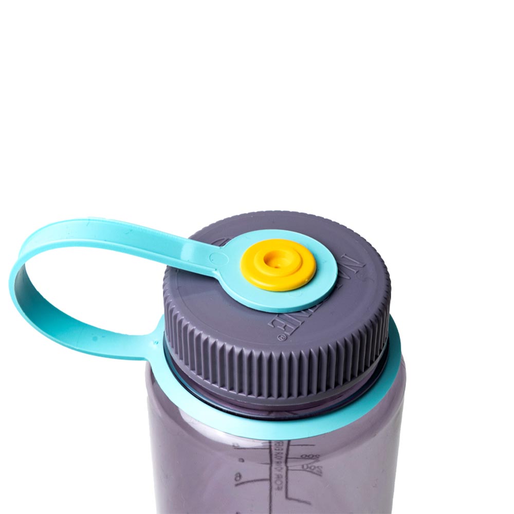 Nalgene Weithals-Trinkflasche WH Silo 0,5 Liter BPA-frei aubergine Bild 1