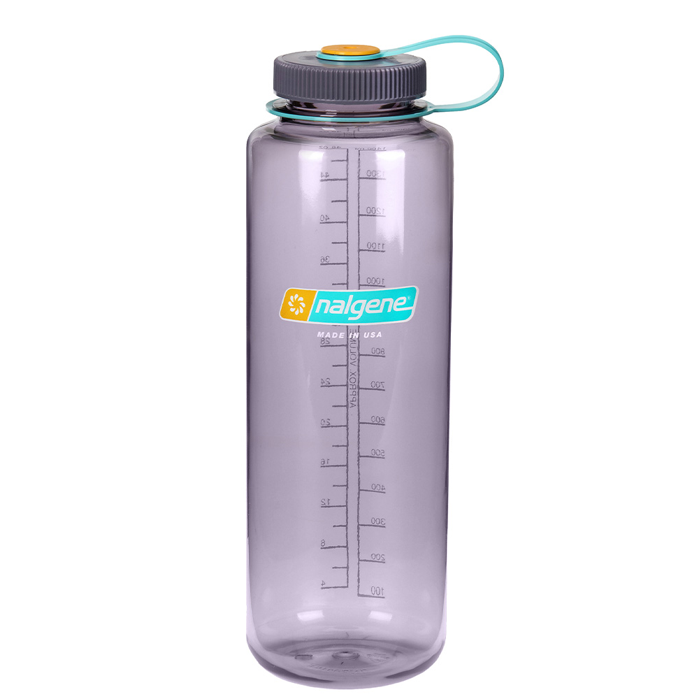 Nalgene Weithals-Trinkflasche WH Silo 1,5 Liter BPA-frei aubergine