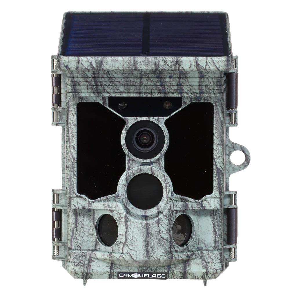 Camouflage Wild- und Überwachungskamera EZ45 Solar 30MP 4K WLAN/WIFI camo Bild 1