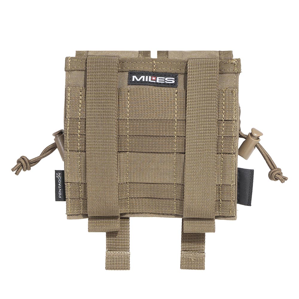 Pentagon Pistolenmagazintasche Double Multi Pouch coyote fr 2 Magazine Bild 1