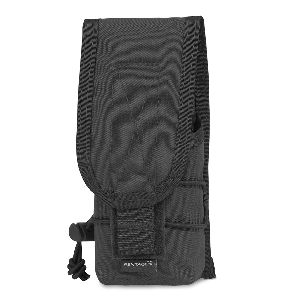 Pentagon Magazintasche Single Multi Pouch schwarz 18 x 7 x 8 cm fr 2 Magazine