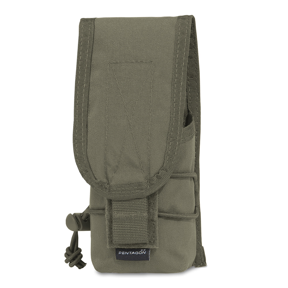 Pentagon Magazintasche Single Multi Pouch RAL7013 18 x 7 x 8 cm fr 2 Magazine