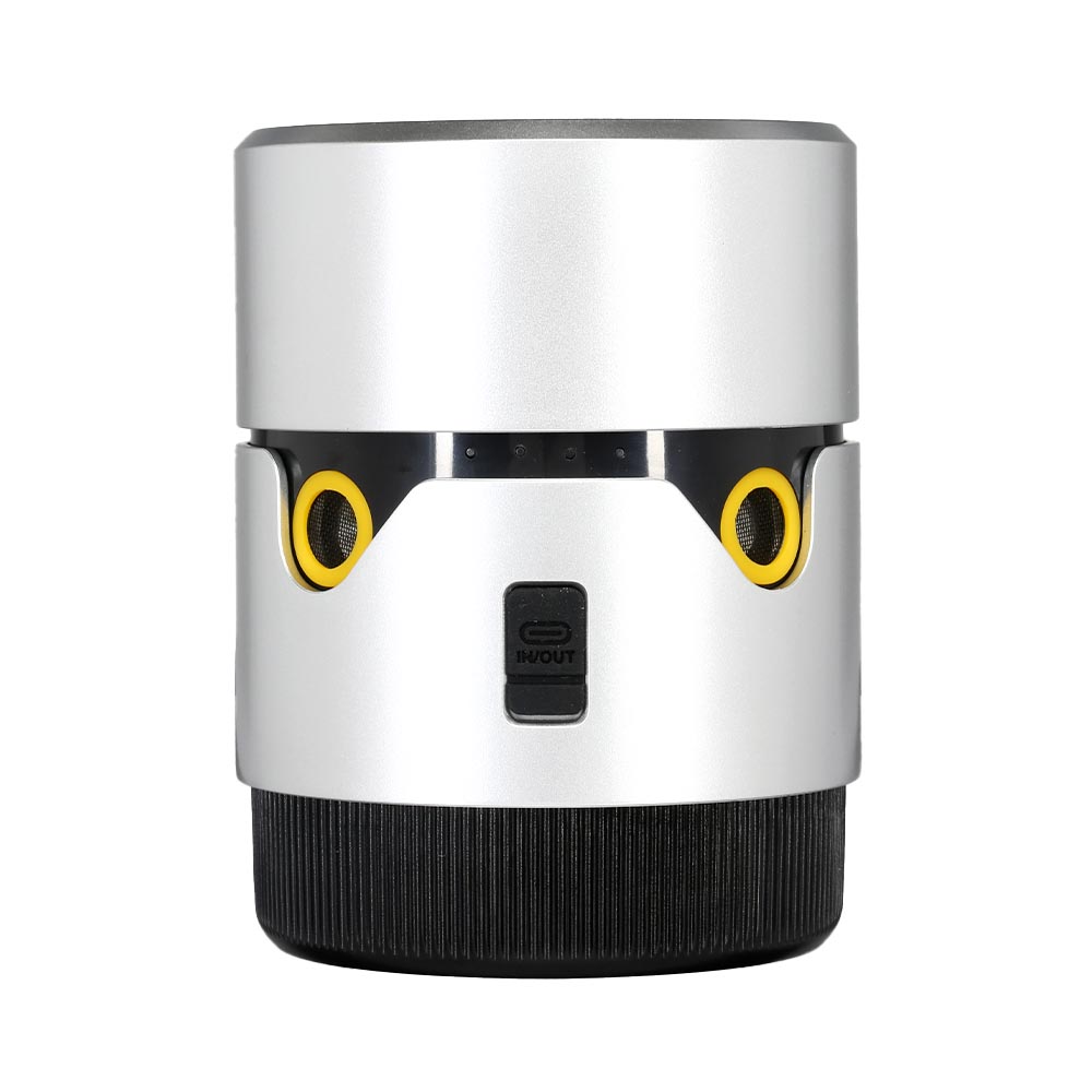 Nitecore Mckenabwehrgert EMR30 akkubetrieben mit Powerbank-Funktion silber Bild 1