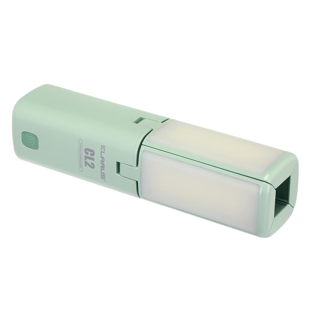 Klarus Universal Camping Laterne CL2 750 Lumen mit Powerbank faltbar lake green Bild 4