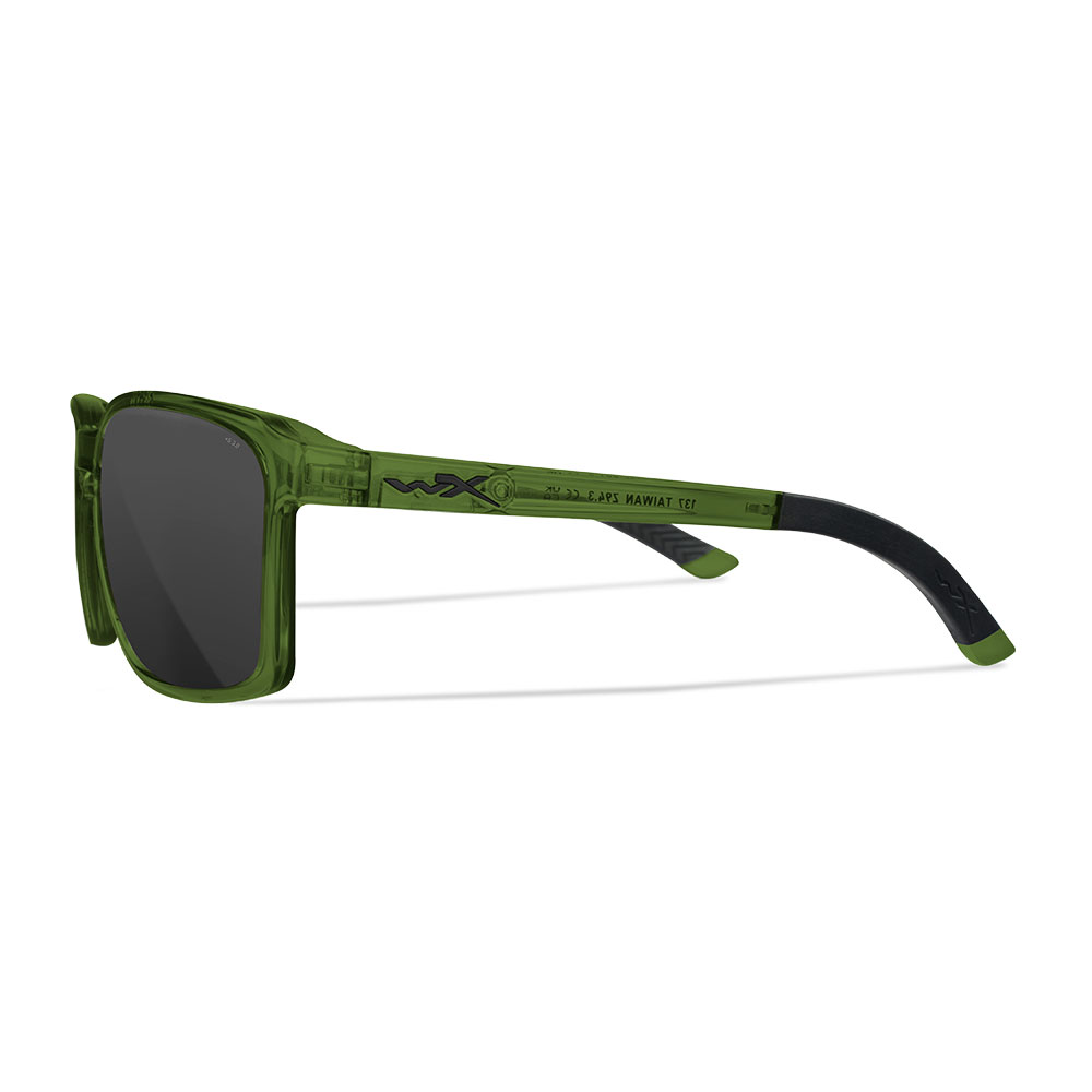 Wiley X Sonnenbrille Alfa transparent grn Glser grau Bild 2