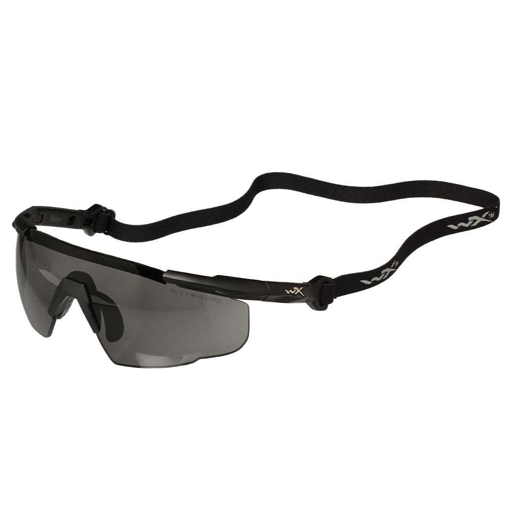 Wiley X Sonnenbrille Saber Advanced grau mattschwarz inkl. Wechselglas klar Bild 5