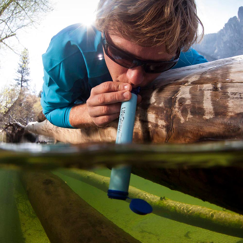 LifeStraw Wasserfilter Personal blau fr Outdoor, Reisen, Notfallvorsorge Bild 2