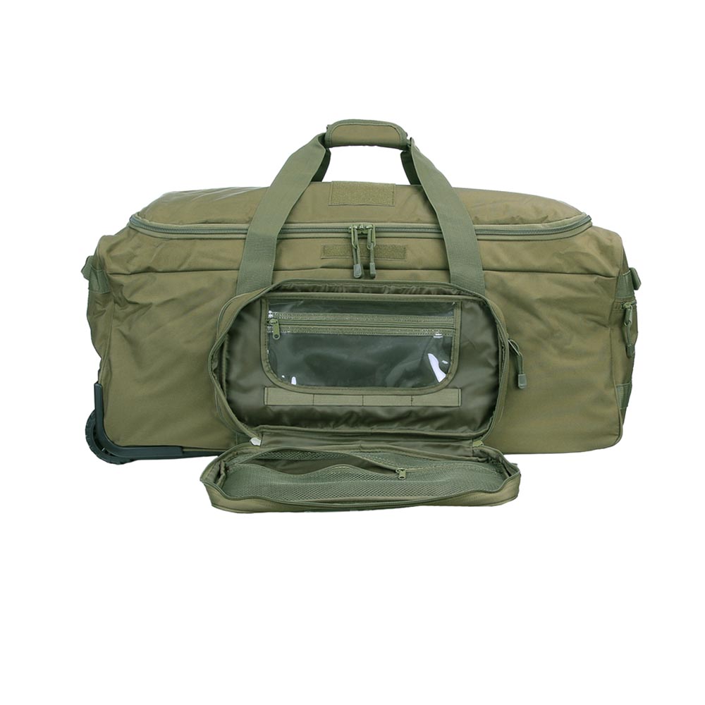 101 INC Trolley- Kommandotasche 136 Liter oliv Bild 6