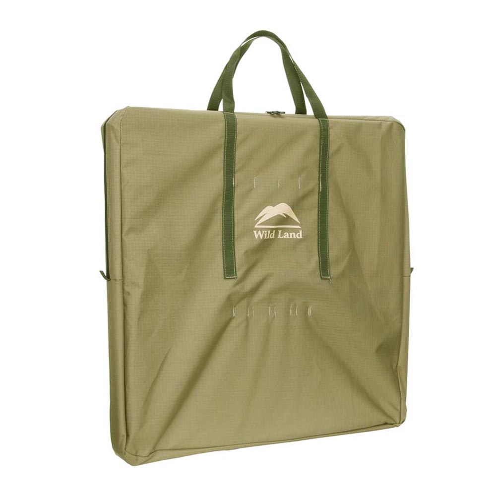 101 INC Campingtisch Wild Land 67,5 x 67,5 x 66,5 cm oliv inkl. Tragetasche Bild 2