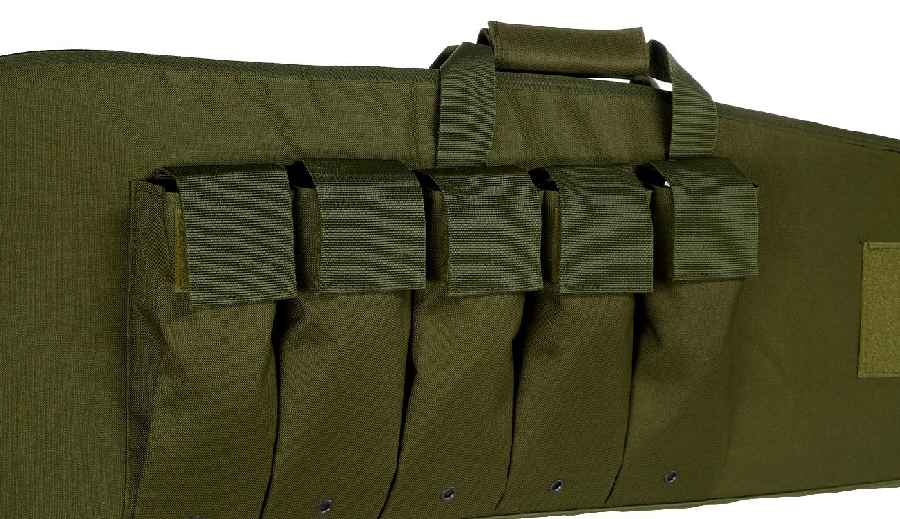 Mil-Tec Gewehrfutteral Rifle Case 140 cm mit Tragegurt oliv Bild 6