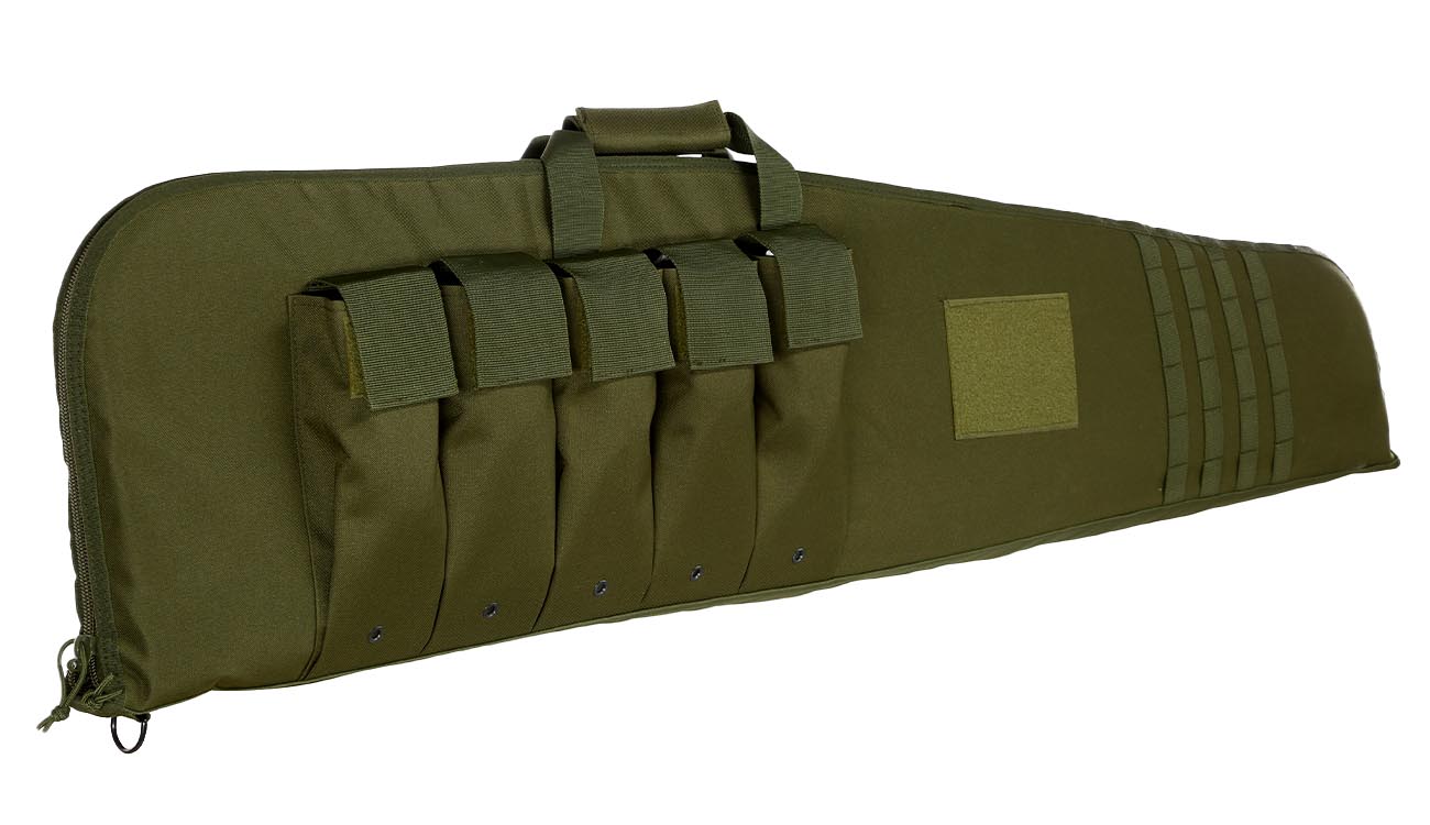 Mil-Tec Gewehrfutteral Rifle Case 140 cm mit Tragegurt oliv Bild 8