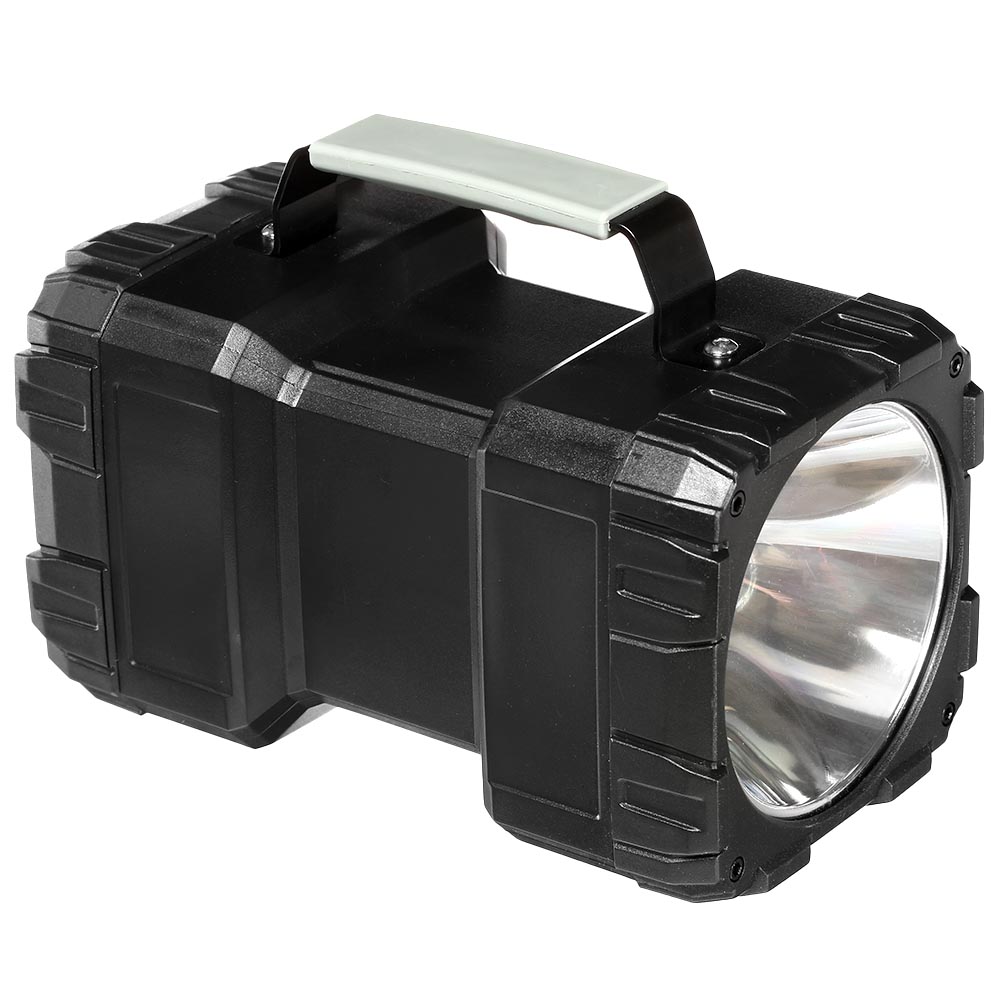 LED Handscheinwerfer W844 1200 Lumen mit Powerbank schwarz inkl. Akku und USB-Ladekabel Bild 4
