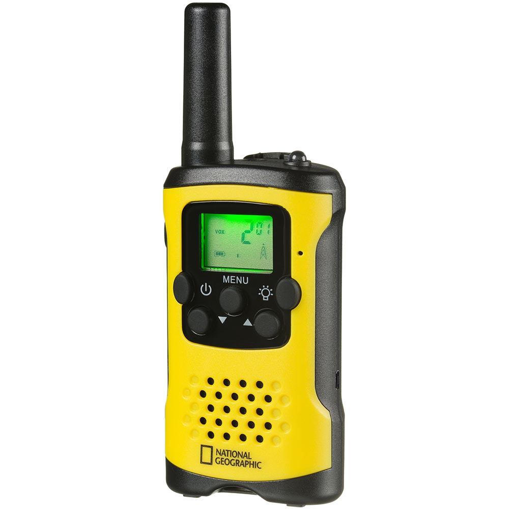 National Geographic Funkgerte Walkie Talkies 2er Set gelb Bild 2