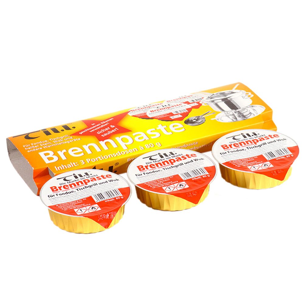 Sicherheits Brennpaste 3 x 80g Bild 1