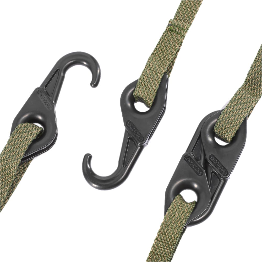 Lynx Hooks Spanngurte 2er Set oliv Bild 5