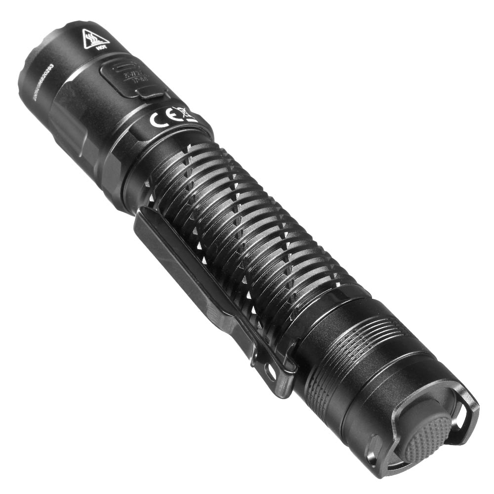 Nitecore LED-Taschenlampe MH12 Pro 3300 Lumen inkl. Akku, Nylonholster, Grtelclip, Ladekabel und Lanyard schwarz Bild 5