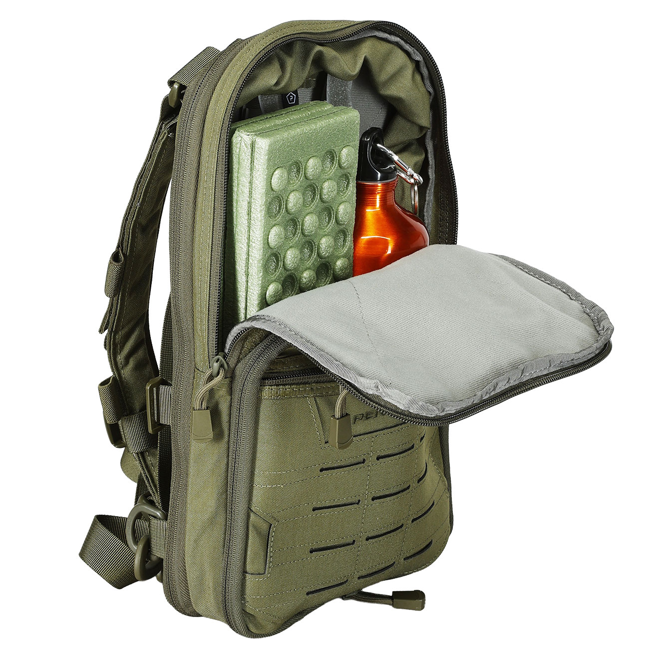Pentagon Rucksack/Tasche Quick Bag 5-17 Liter oliv Bild 8