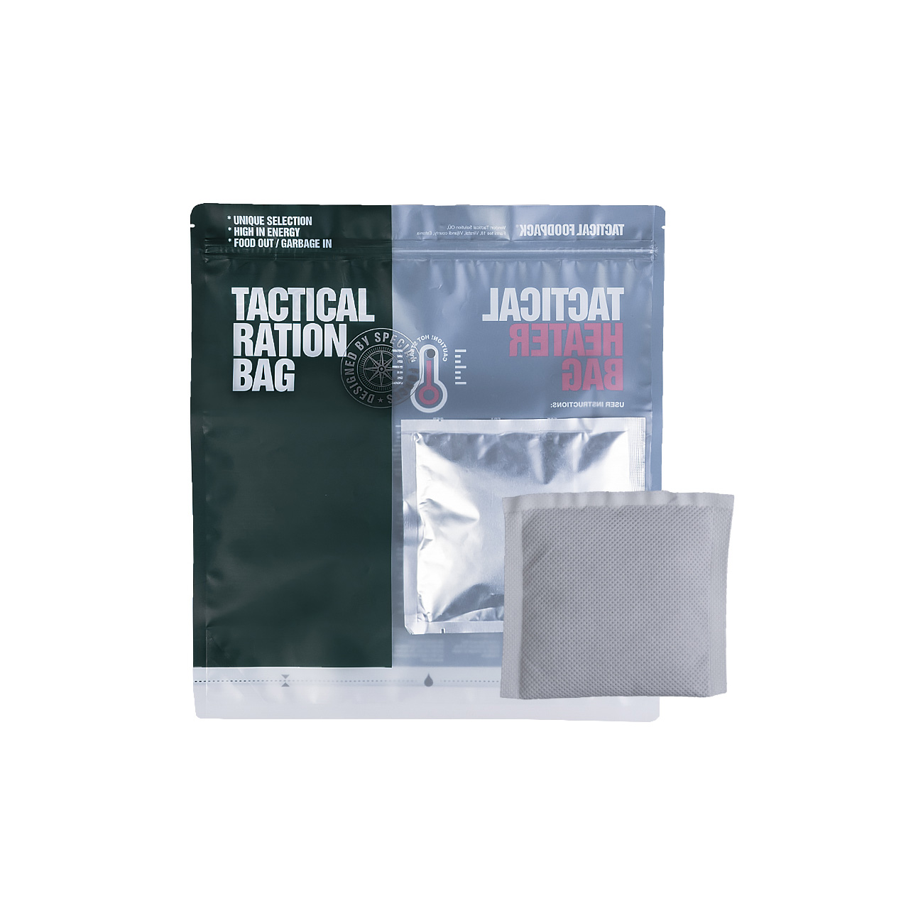 Tactical Foodpack Erwärmungsset für Outdoornahrung Tactical Ration Bag