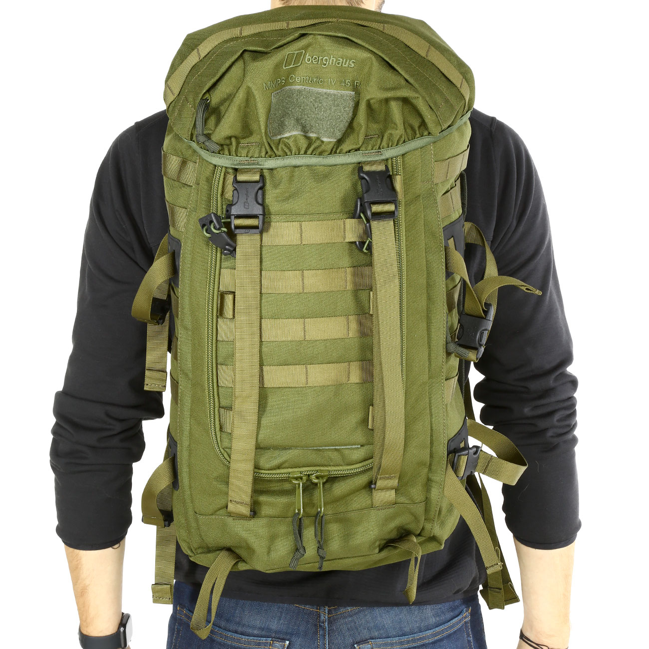 Berghaus Rucksack MMPS Centurio IV FA 45 Liter oliv Bild 5