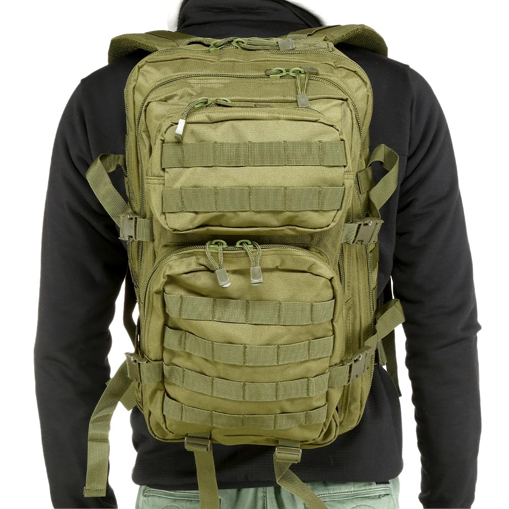 101 INC Rucksack Mountain 45 Liter oliv Bild 10