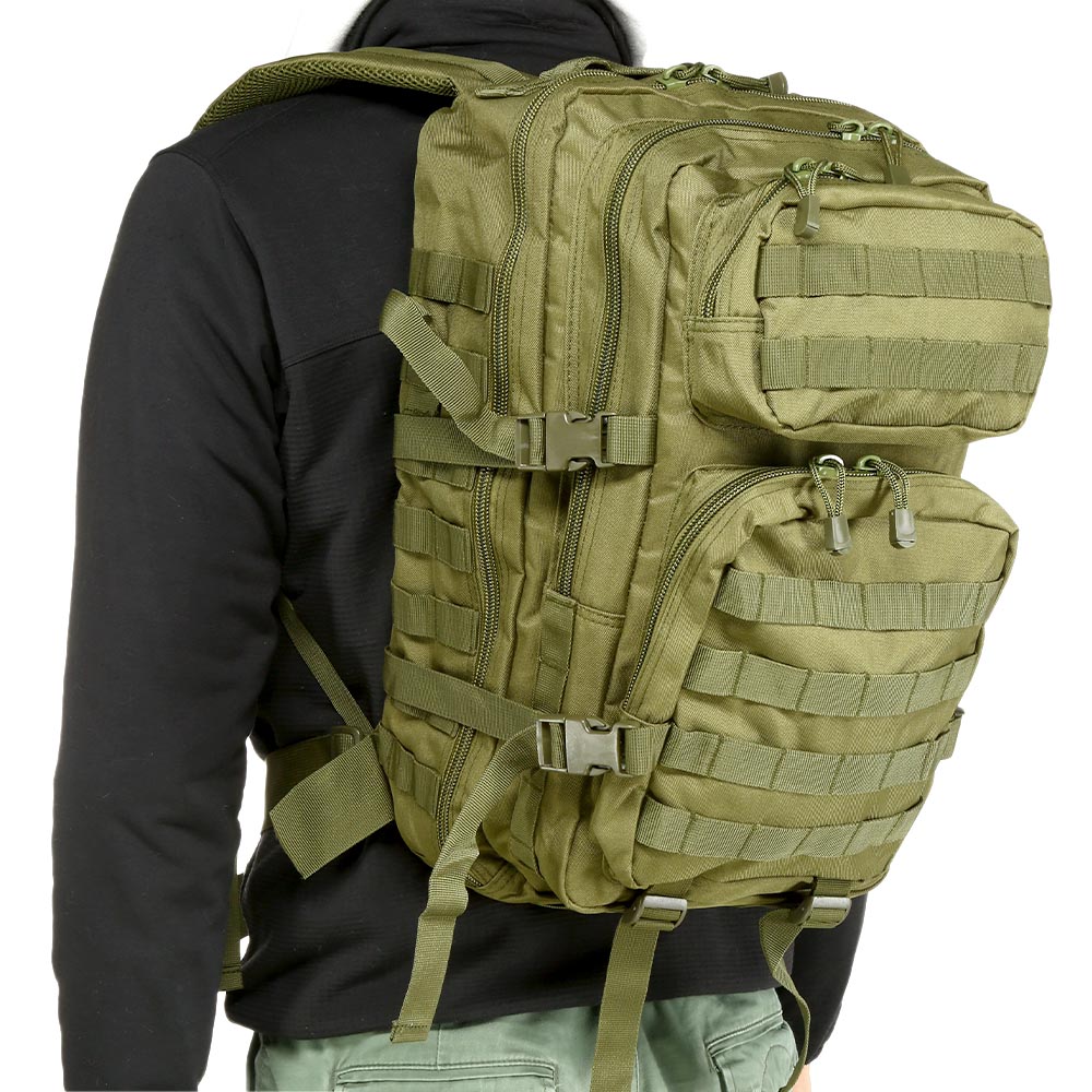 101 INC Rucksack Mountain 45 Liter oliv Bild 11
