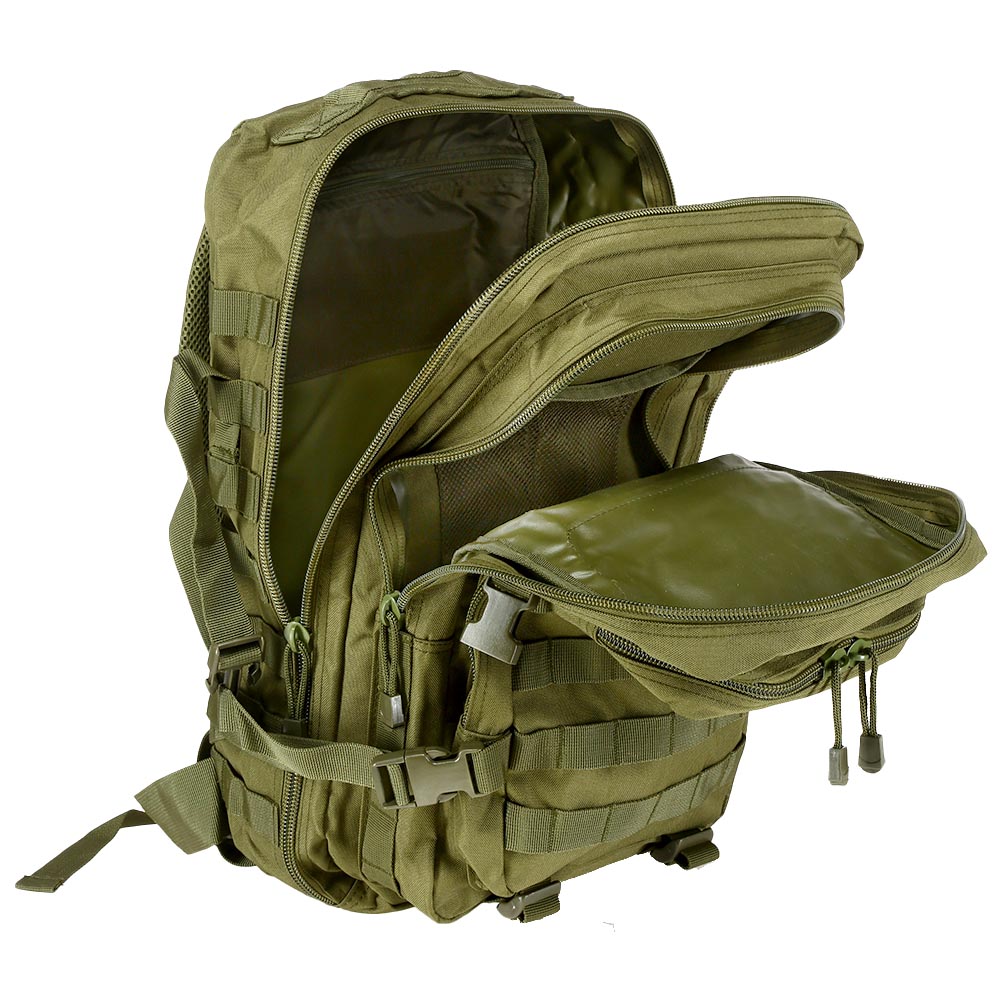 101 INC Rucksack Mountain 45 Liter oliv Bild 7