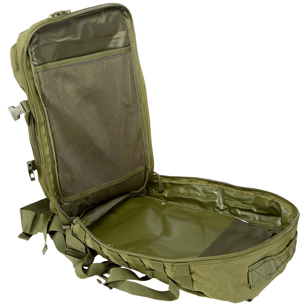 101 INC Rucksack Mountain 45 Liter oliv Bild 9
