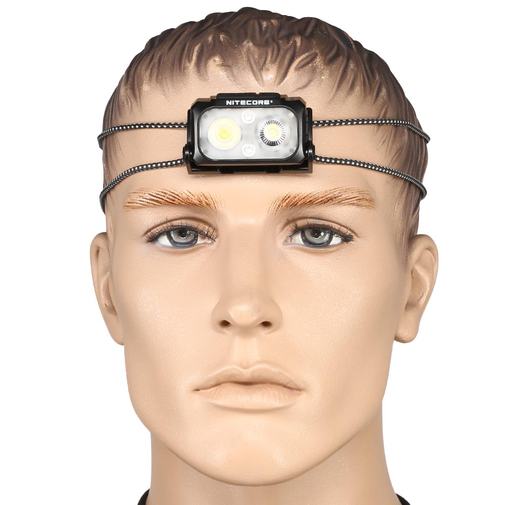 Nitecore LED-Stirnlampe NU25UL 400 Lumen schwarz ultraleicht Bild 1