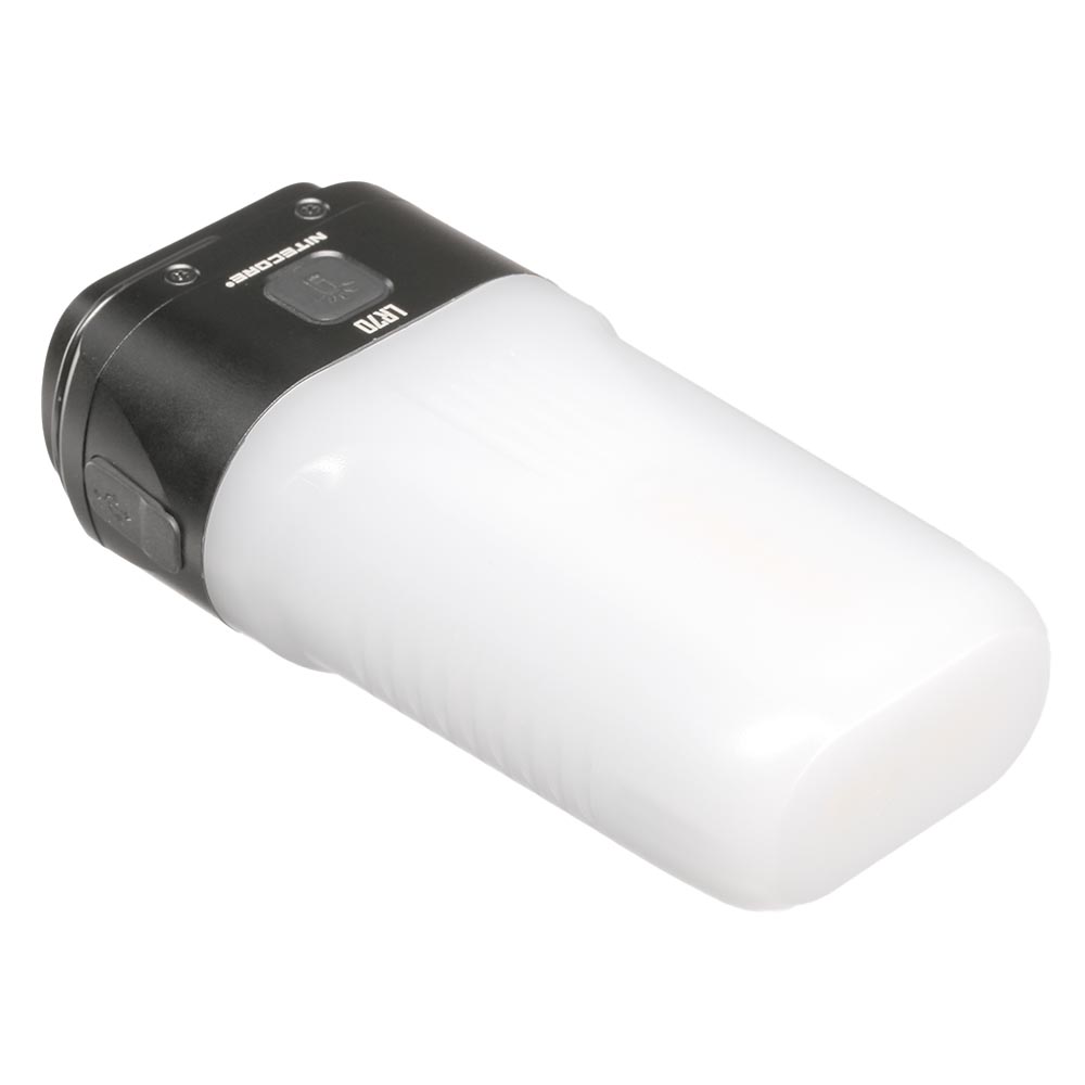 Nitecore 3in1 LED-Taschenlampe LR70 3000 Lumen schwarz Lampe, Laterne und Powerbank in einem Bild 3