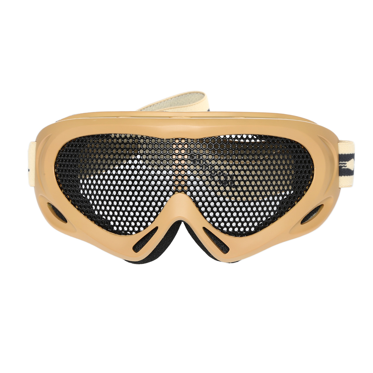 Nuprol Brille Pro Mesh Eye Protection Airsoft Gitterbrille Tan Bild 1