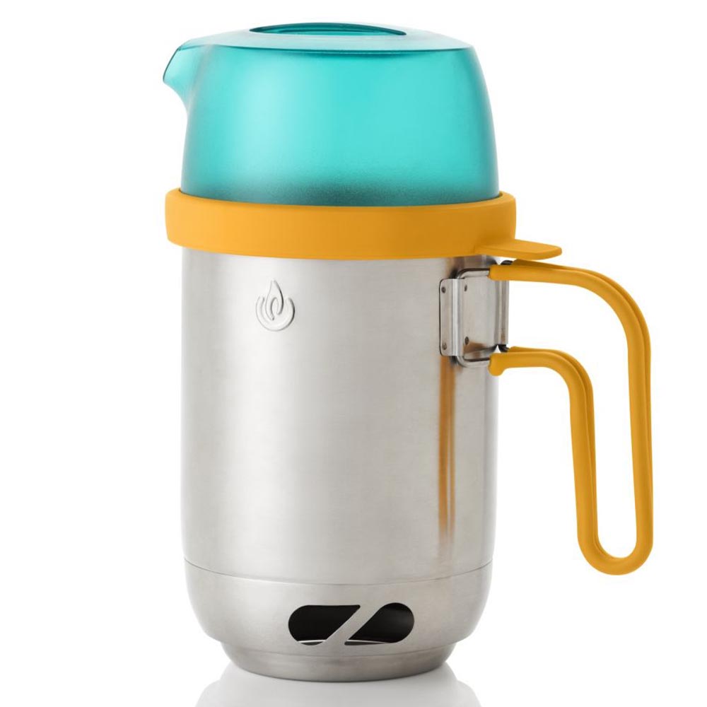 BioLite KettlePot fr CampStove Camping Kocher Edelstahl 1,5 Liter Kochtopf, Wasserkocher und Kaffeekanne in einem